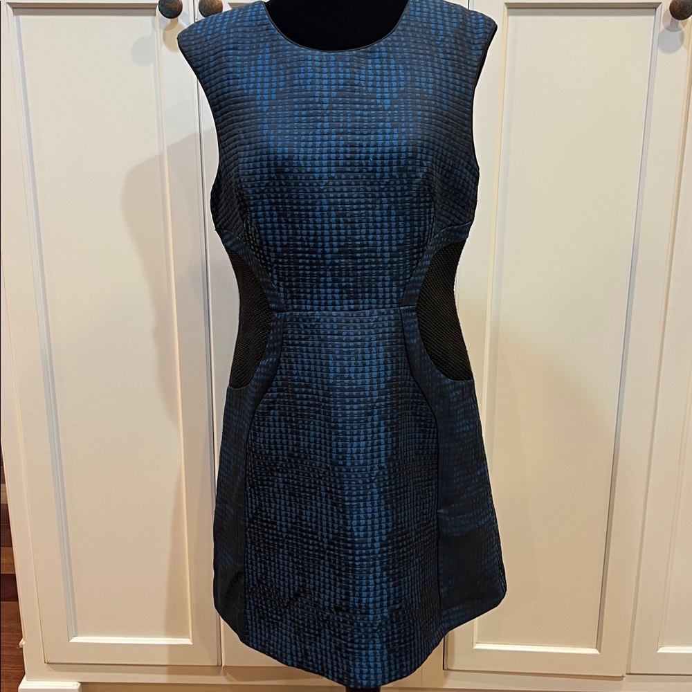 Reiss Chloe Little Black Dress color block 10 space Star Trek